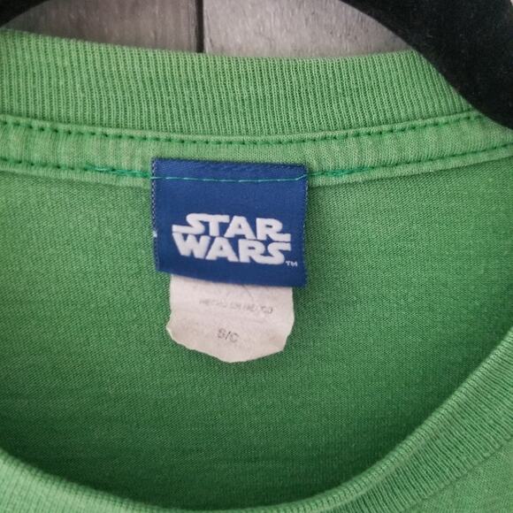 Green Yoda Star Wars Burnout Tee - Picture 3 of 4